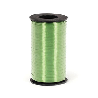 CR LEAF GREEN RIBBON ROLL 3/16 500 YDS