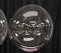 18C CRYSTAL BALLOON CLEAR (SOLD IN 10'S)