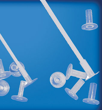 CANDY CONNECTORS MINI BASE CLEAR (500PK)