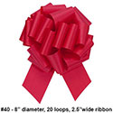 PERFECT BOW HOT RED #40