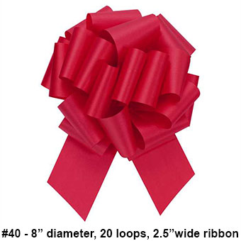 PERFECT BOW HOT RED #40